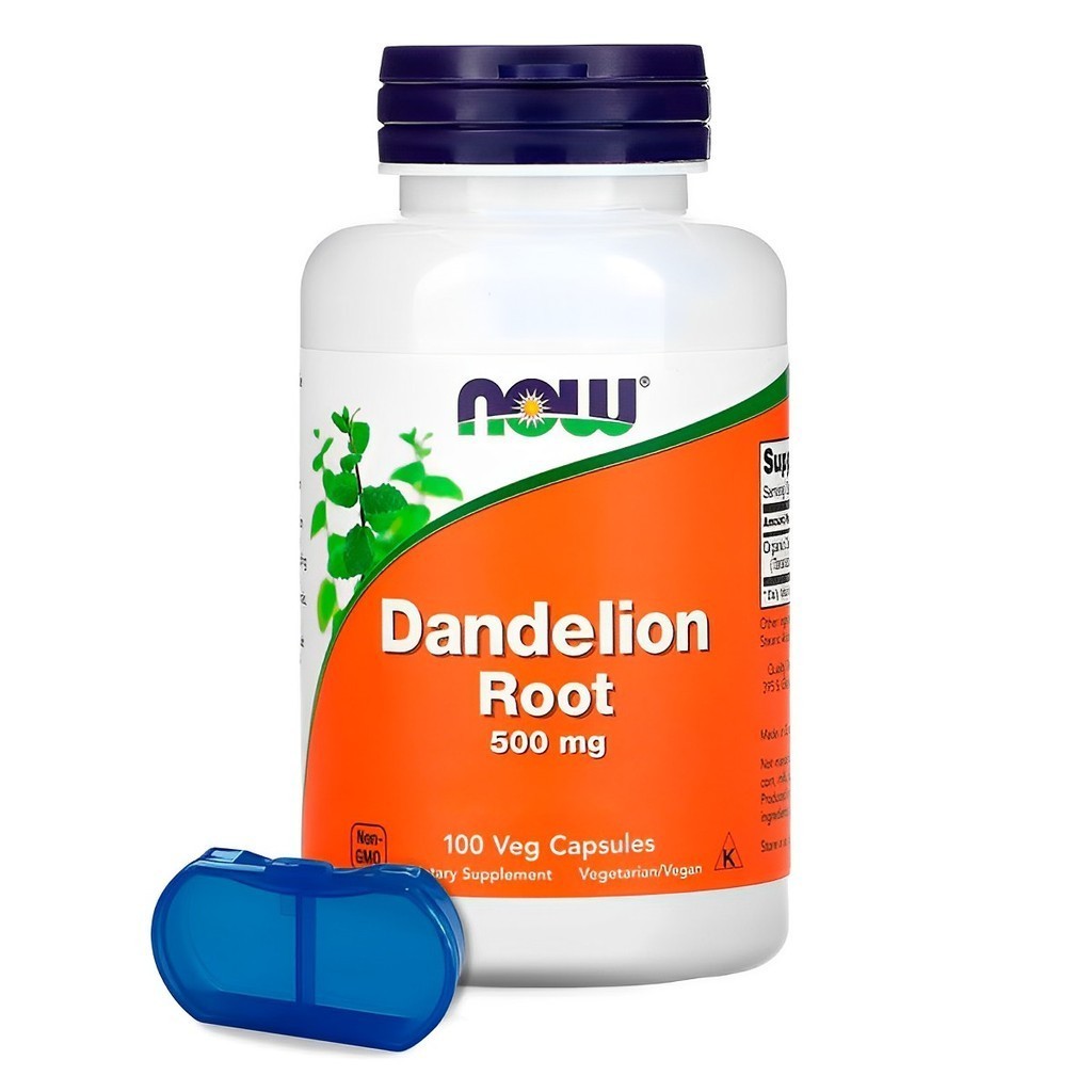Dente de Leão 500mg Now Foods: Detox Natural e Saúde!