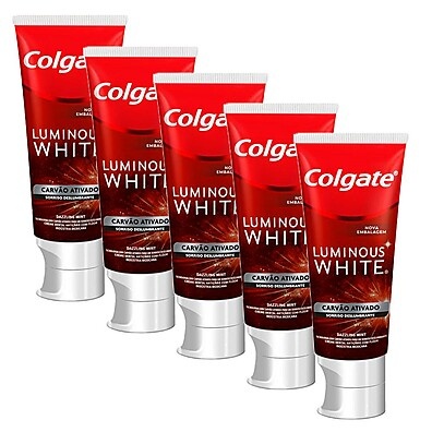 Dentes Mais Brancos: Kit Colgate Luminous White Carvão Ativado