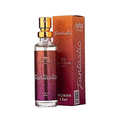 Deo Colônia Feminino Fantastic 15ml – Doçura e Romance em Cada Pulso