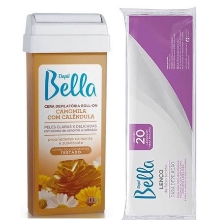 Depil Bella Roll-On: Depilação Fácil e Suave!