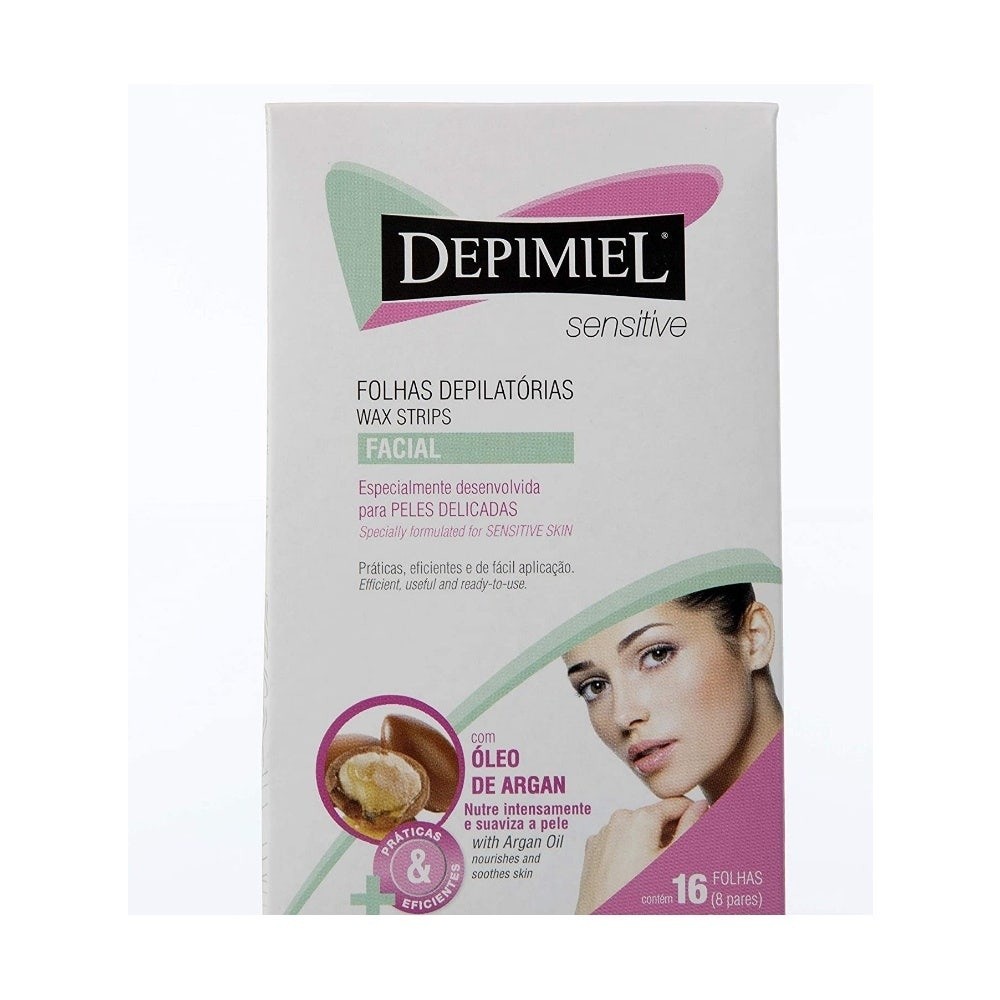 Depilação Facial Sem Dor: Folhas Prontas Depimiel Sensíveis