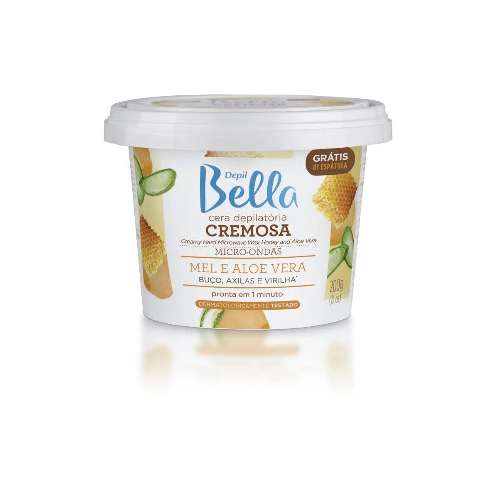 Depilação Fácil: Cera Depil Bella Mel e Aloe Vera