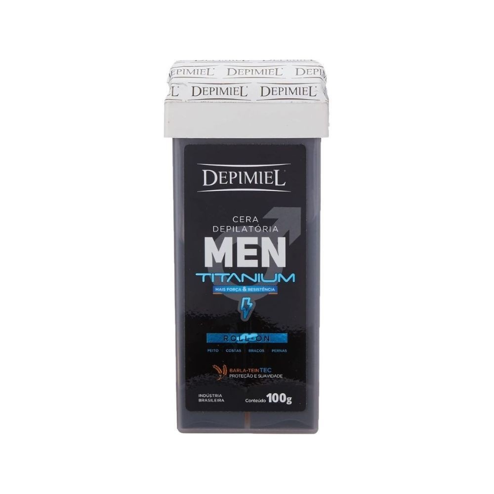 Depilação Masculina Poderosa: Refil Roll On Depimiel Men