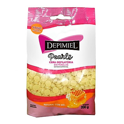 Depilação Sem Dor: Cera Depimiel Pearls 200g
