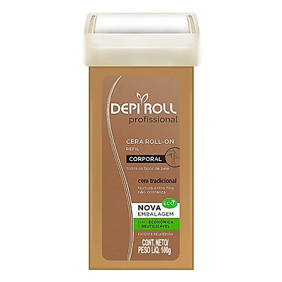DepiRoll Refil: Cera Corporal Roll-On 100g
