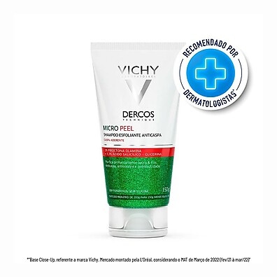 Dercos Micro Peel: Shampoo Anticaspa que Renova o Couro Cabeludo