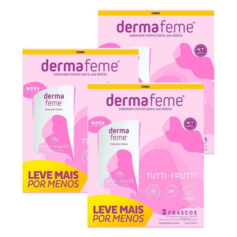 Dermafeme Tutti-Frutti: Limpeza Íntima Delicada