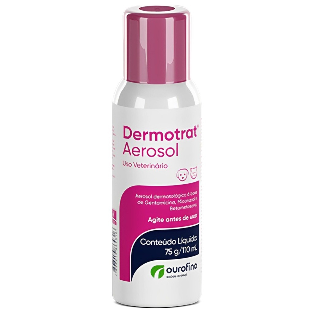 Dermotrat Spray: Alívio Rápido para a Pele do Seu Pet