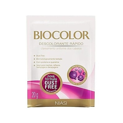 Descolorante Biocolor Queratina: Clareamento Rápido e Sem Danos!