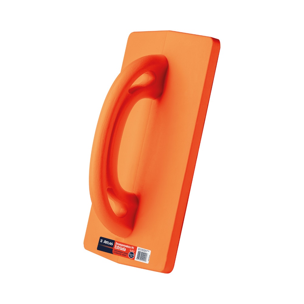 Desempenadeira PU Estriada 30x18 cm Atlas – Alta Performance