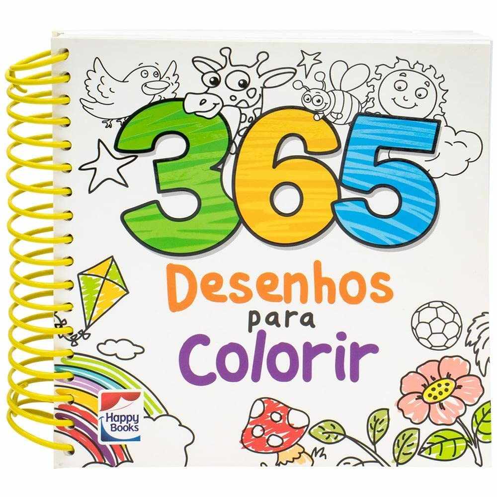 365 Desenhos para Colorir: Diversão e Desenvolvimento Criativo para Crianças