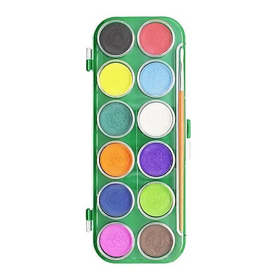 Estojo Aquarela 12 Cores: Diversão e Desenvolvimento!
