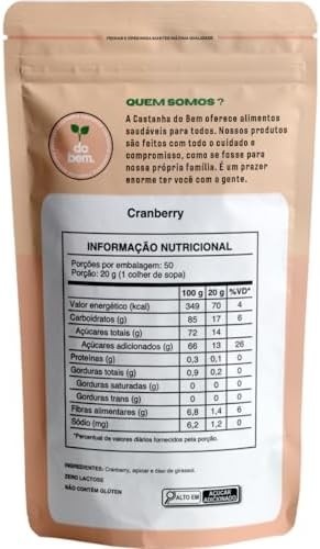 Cranberry Desidratado - 500g