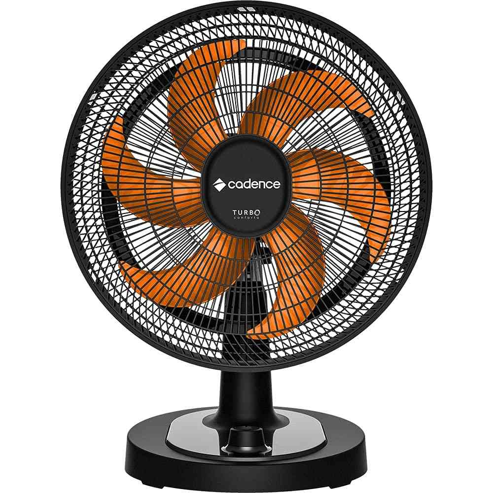 Ventilador Turbo Conforto Cadence 127V | Design Moderno com Grade Flat Click