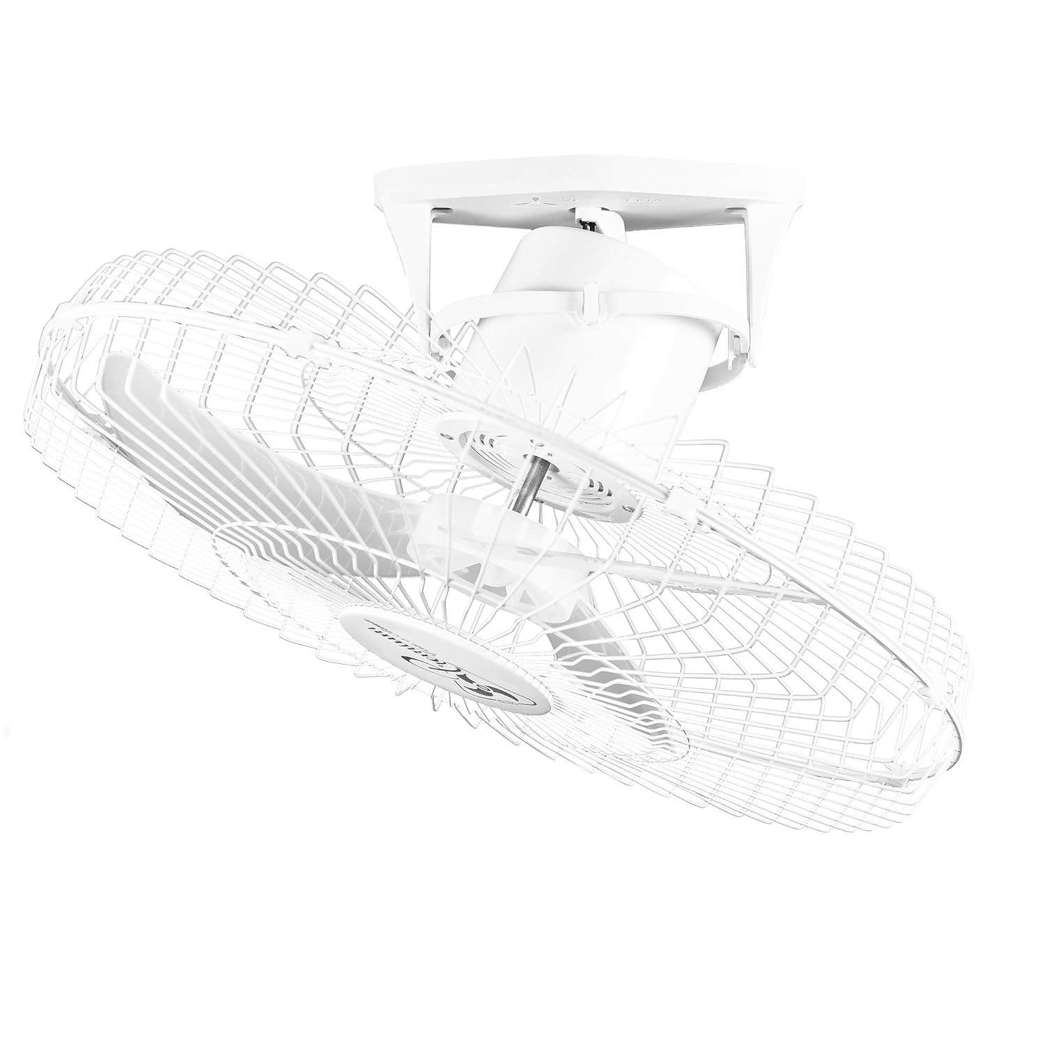 Ventilador de Teto Premium 360 60cm Silencioso com Controle Rotativo e Design Moderno
