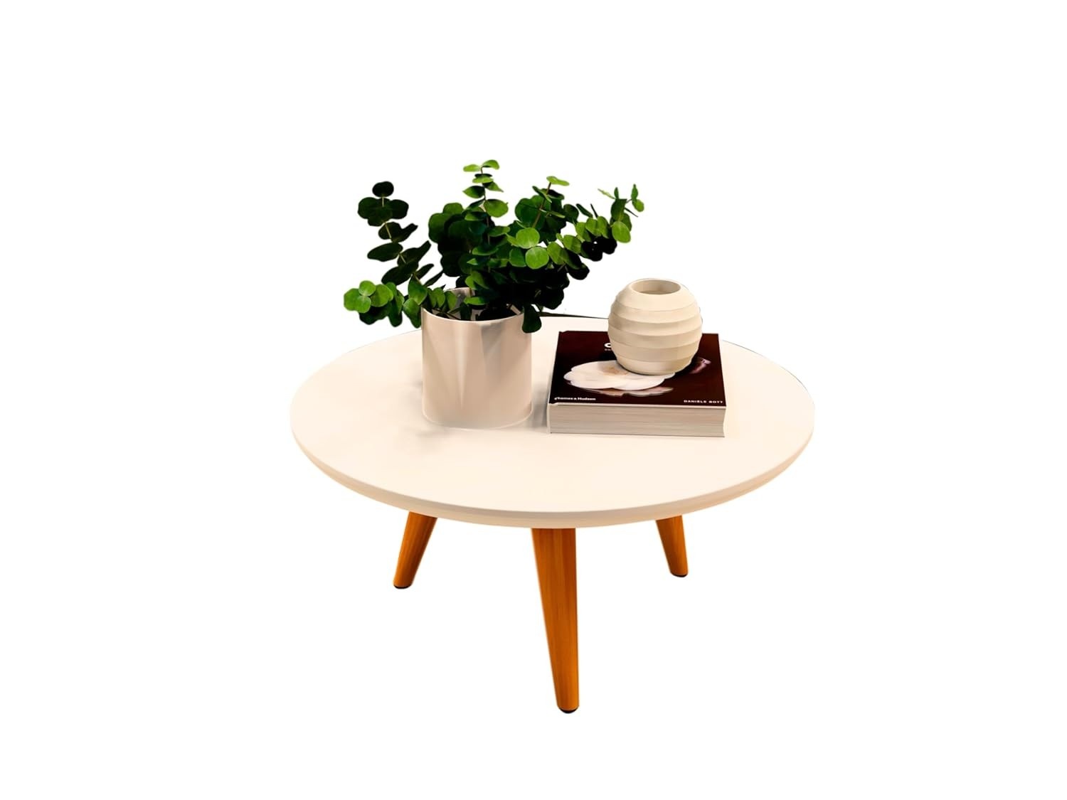 Mesa de Centro Tripe Retro com Design Palito - Estilo Moderno para Salas