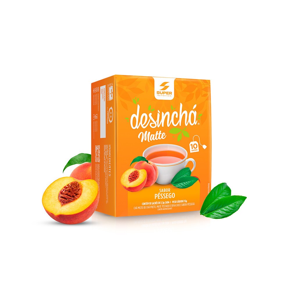 Desinchá Matte Pêssego: Detox Delicioso!