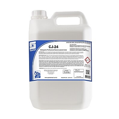 Desincrustante CJ-24 Spartan – Limpeza Pesada com 5L de Poder