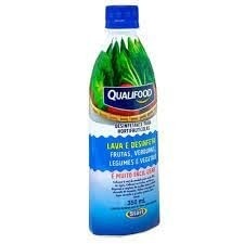 Desinfetante Sanitizante Hortifrut 350 ml - Limpeza Segura e Eficiente para Frutas e Verduras