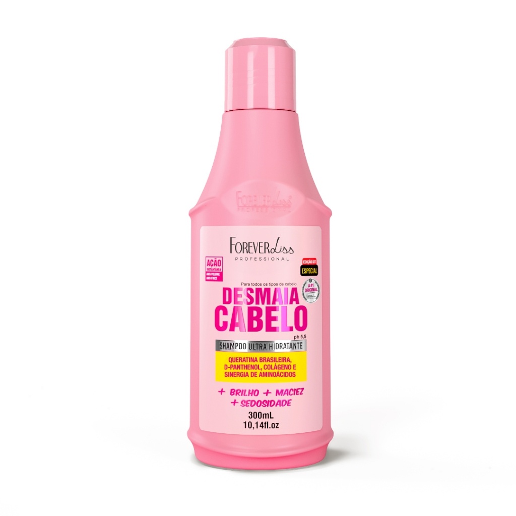 Desmaia Cabelo Forever Liss: Shampoo Poderoso!