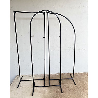 Trio Arco Romano + Retangular + Meia Lua 1,60M – Decoração Sublimada Desmontável