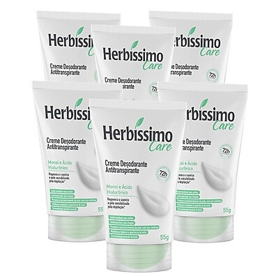 Desodorante Creme Herbíssimo Monoi e Ácido Hialurônico 55g