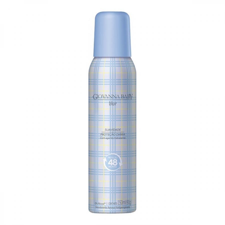 Desodorante Giovanna Baby Aerossol Blue 150ml: Frescor e Proteção