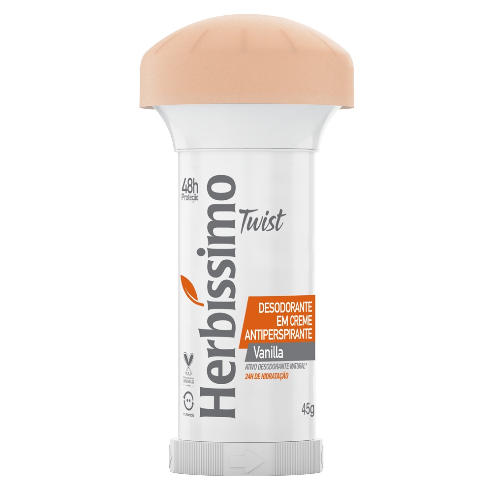 Desodorante Herbíssimo Vanilla: 48h de Proteção!