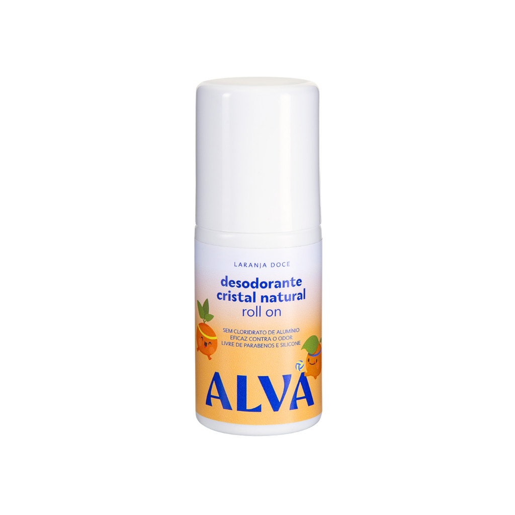 Desodorante Infantil Natural: Laranja Doce Alva 50ml