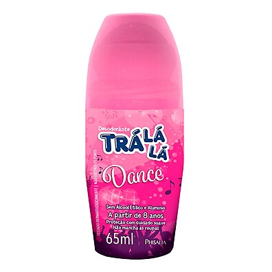 Desodorante Infantil Trá Lá Lá Dance Roll-on 65ml: Seguro e Divertido