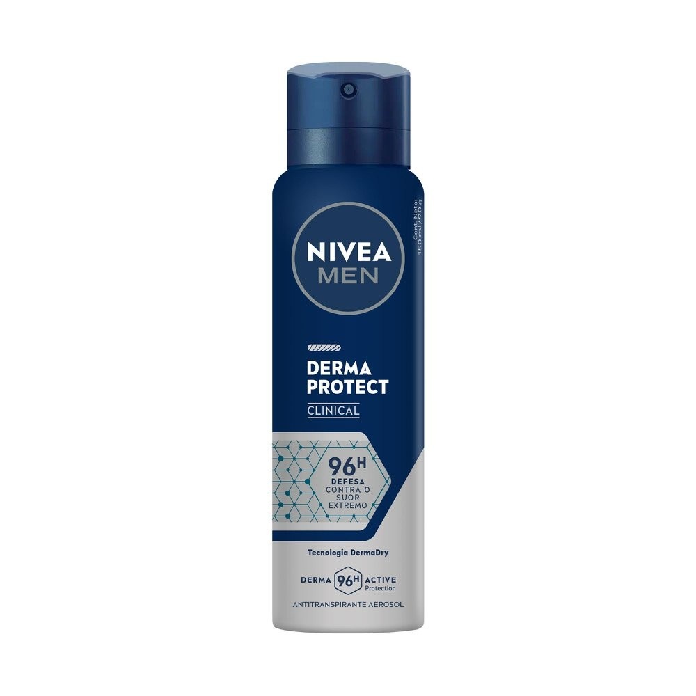 Desodorante Nivea Men Derma Protect Clinical: Proteção Máxima Contra Transpiração