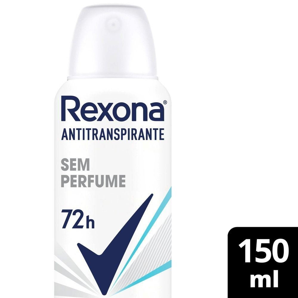 Desodorante Rexona Feminino Sem Perfume: 72h de Proteção