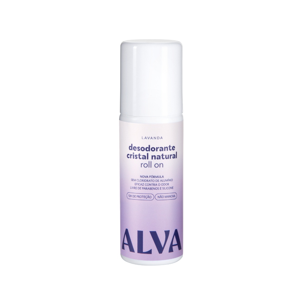 Desodorante Vegano Lavanda Alva: 12h de Proteção Natural