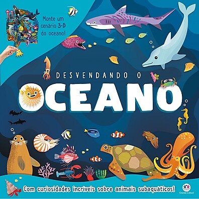 Desvendando o Oceano: Livro 3D +4 Anos