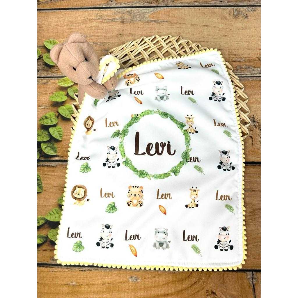 Manta e Naninha Personalizadas: Amor em Cada Detalhe 💖