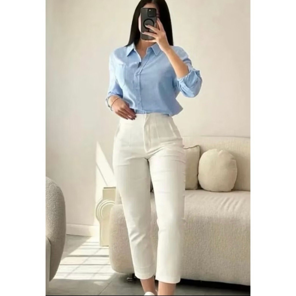 Calça Social Feminina Alfaiataria ZR: Elegância e Qualidade em Cada Detalhe