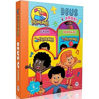 Deus é Amor: Box 6 Livros para Crianças