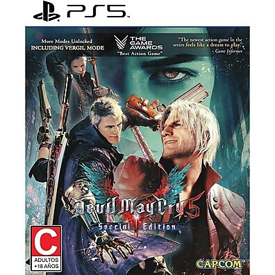 Devil May Cry 5 PS5 Special Edition: Ação Demoníaca em 4K