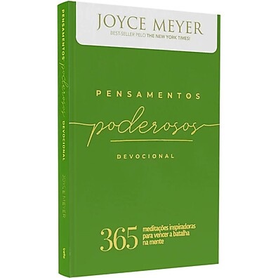 Devocional 365 Dias Pensamentos Poderosos Joyce Meyer