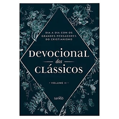 Devocional dos Clássicos Vol.2 Capa Dura Floral – Inspire-se com os Grandes Teólogos
