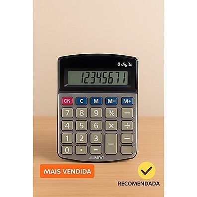 Calculadora 12 Dígitos: Precisão para o Seu Dia a Dia!
