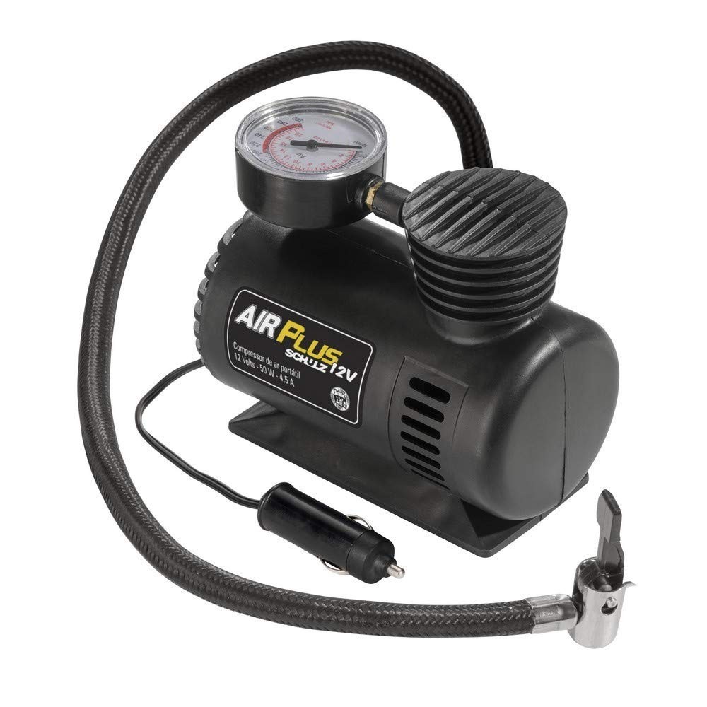 Mini Compressor Portátil Schulz Air Plus 50W 12V: Potência e Praticidade para Seu Dia a Dia