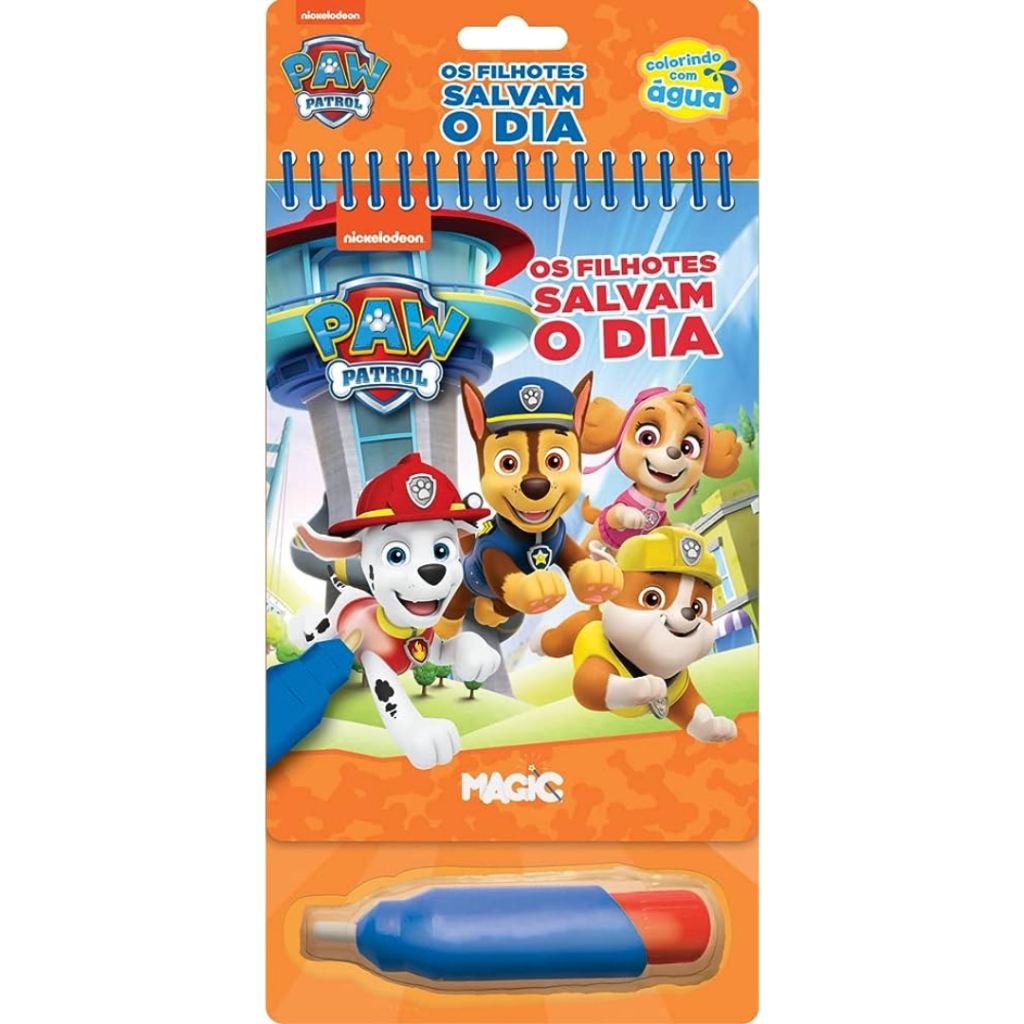 Livro Patrulha Canina - Os Filhotes Salvam o Dia