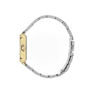 Relógio Feminino Prata Dourado Saint Germain Madison Diamond