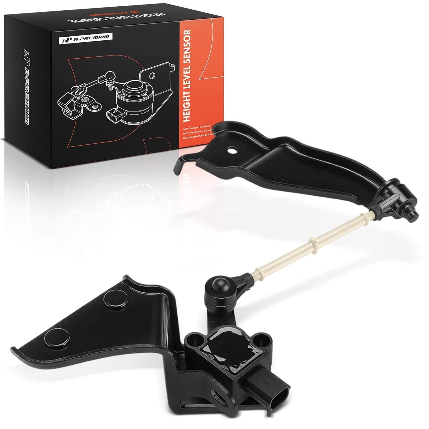 Sensor Nível Altura Suspensão Dianteira Direita Ford Mustang Mach-E 2021-2025 - A-Premium