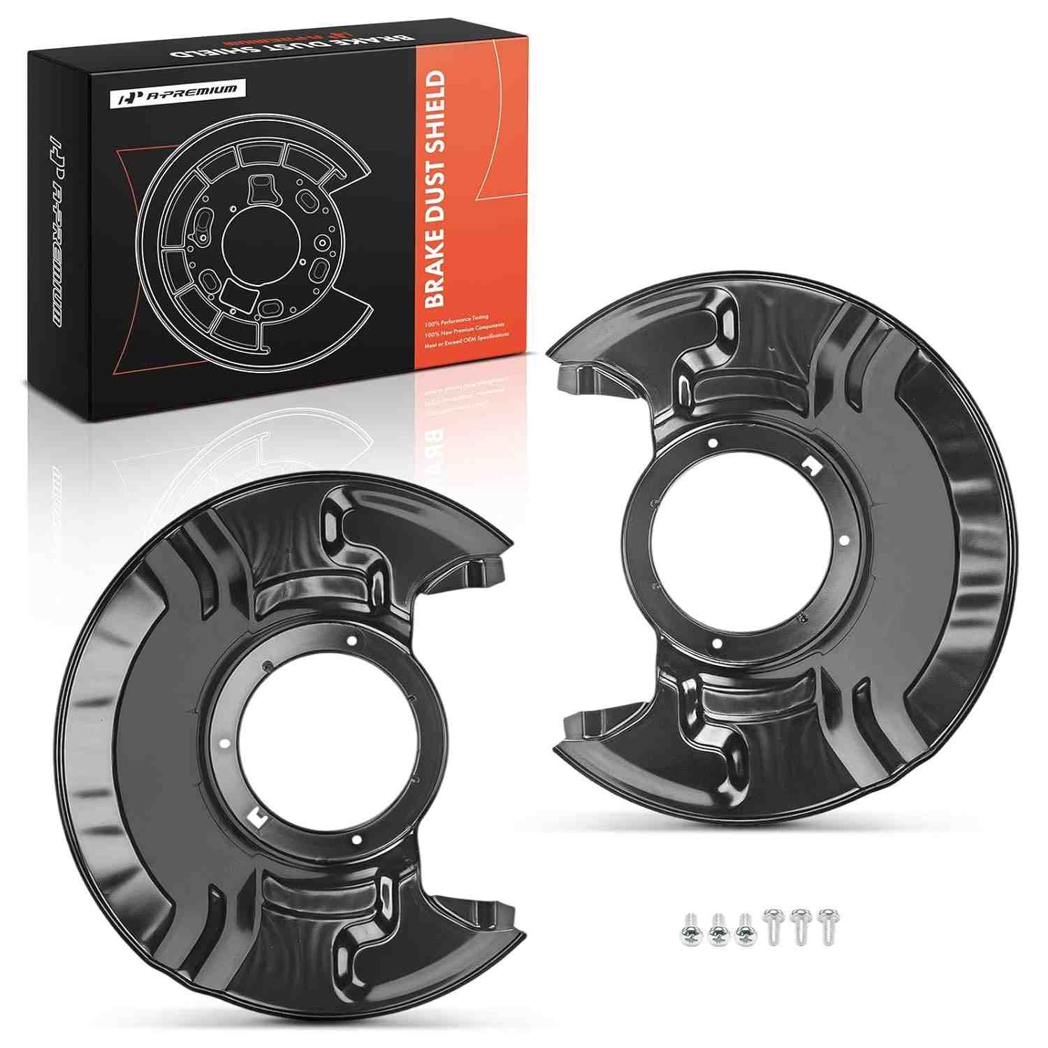Protetor Contra Poeira Freio Dianteiro A-Premium para Honda CR-V 2012-2016 (2 Peças)