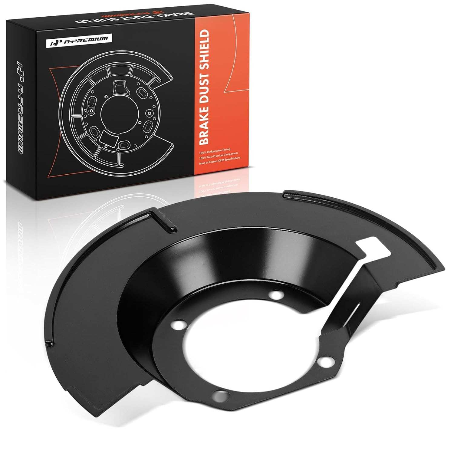 Protetor de Poeira do Freio Dianteiro Direito A-Premium para Dodge Ram 2500/3500 4WD (2003-2008)