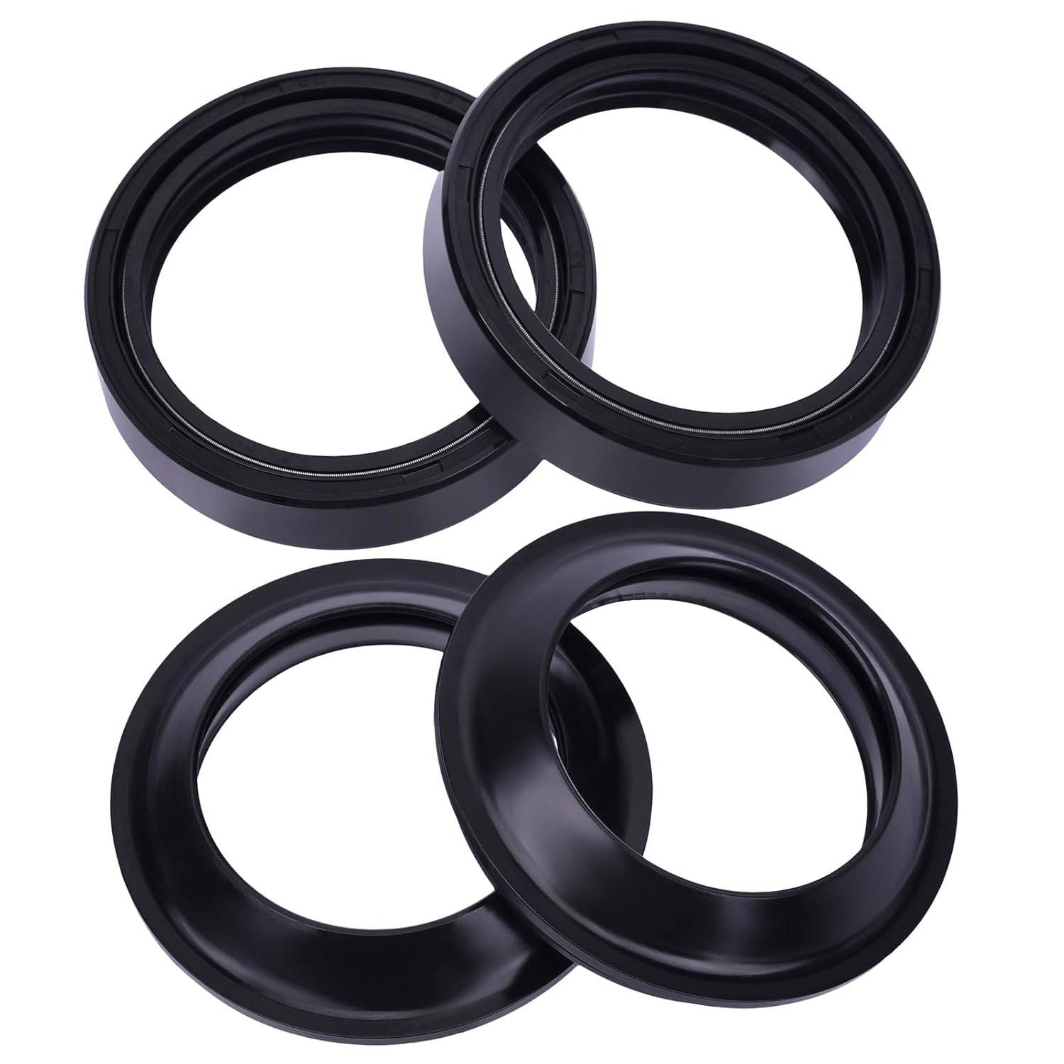 Kit Vedação Garfo Dianteiro 43mm para Kawasaki Ninja ZX10R, Suzuki GSXR, Honda CRF250L e mais - Alta Performance e Durabilidade