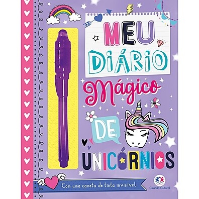 Diário Mágico de Unicórnios: Guarde Seus Segredos!