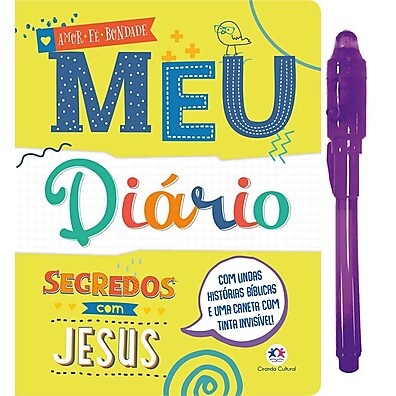 Diário Segredos com Jesus: Confie e Escreva!